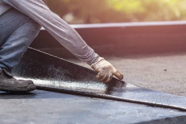 Professional Waterproofing technician working in Alfred, NY